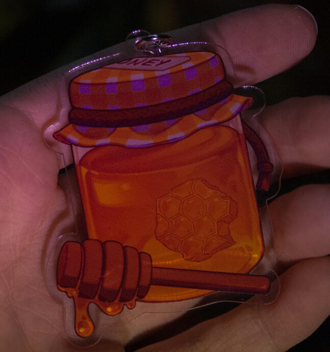 acrylic charm